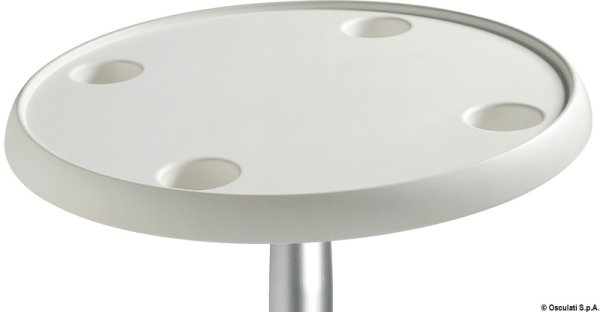 Tavolo tondo 610 mm bianco - 48.417.50